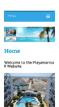 Mobile Screenshot of playamarina11.com